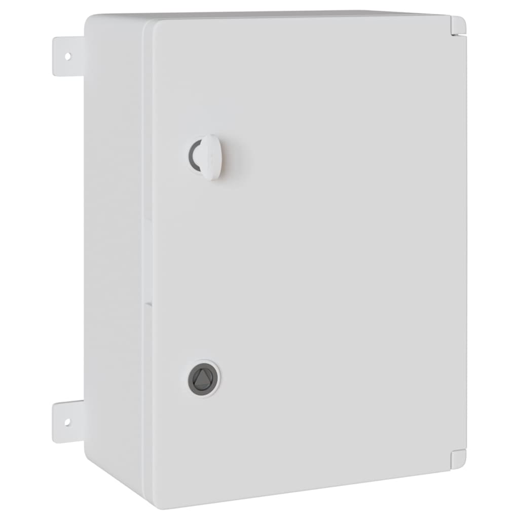 Control Cabinet Grey 37 x 19.5 x 40 cm ABS Plastic