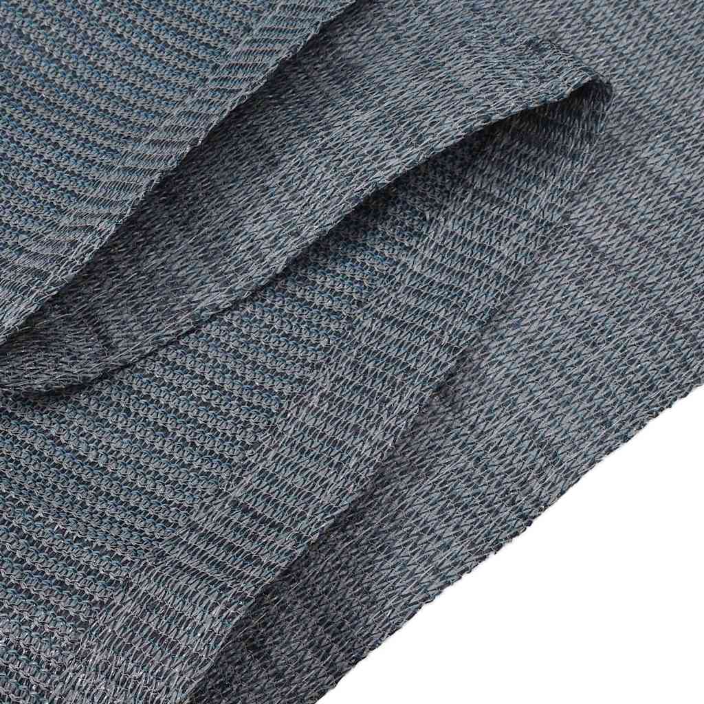 Tent Carpet Folding Blue and Grey 550 x 250 cm Polyethylene