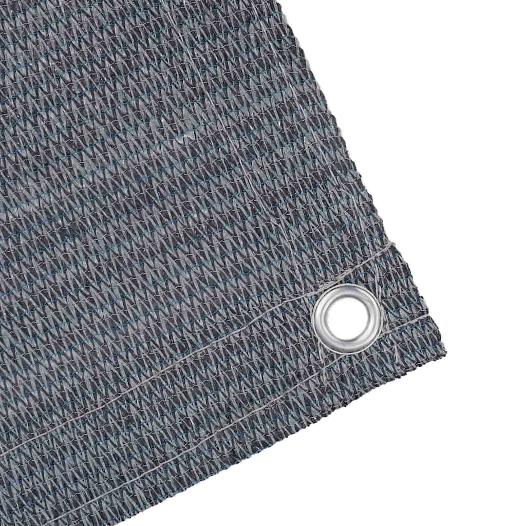 Tent Carpet Folding Blue and Grey 600 x 300 cm Polyethylene