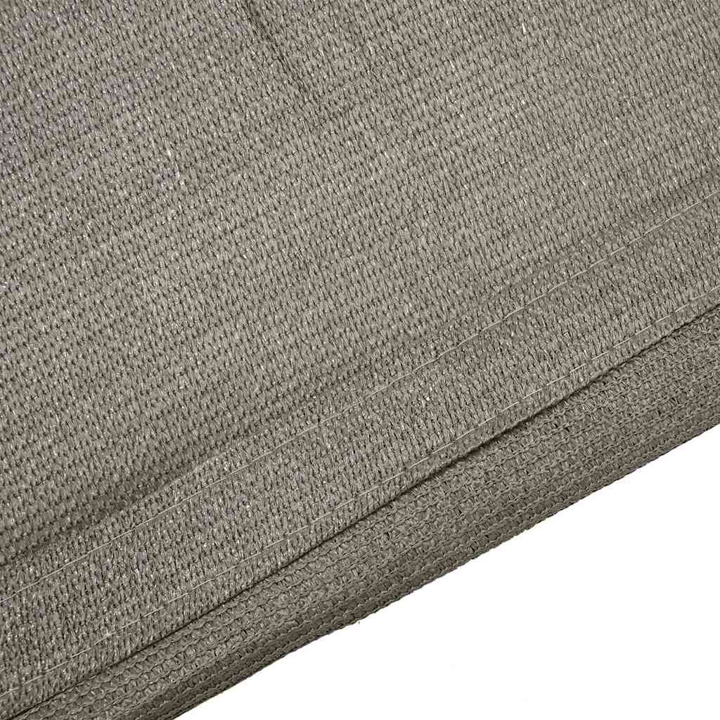 Tent Carpet Folding Manual Light Grey 200 x 200 cm Polyethylene