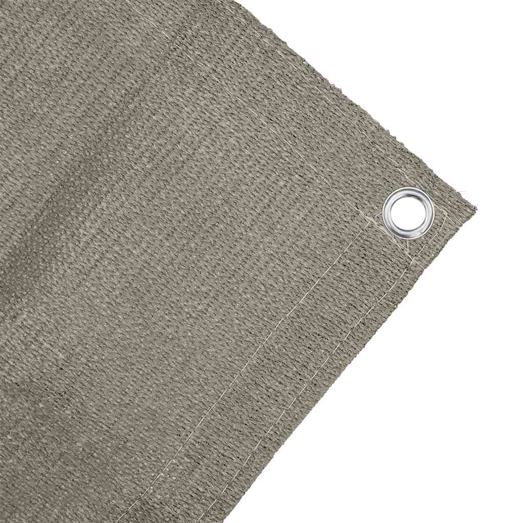 Tent Carpet Folding Manual Light Grey 200 x 250 cm Polyethylene