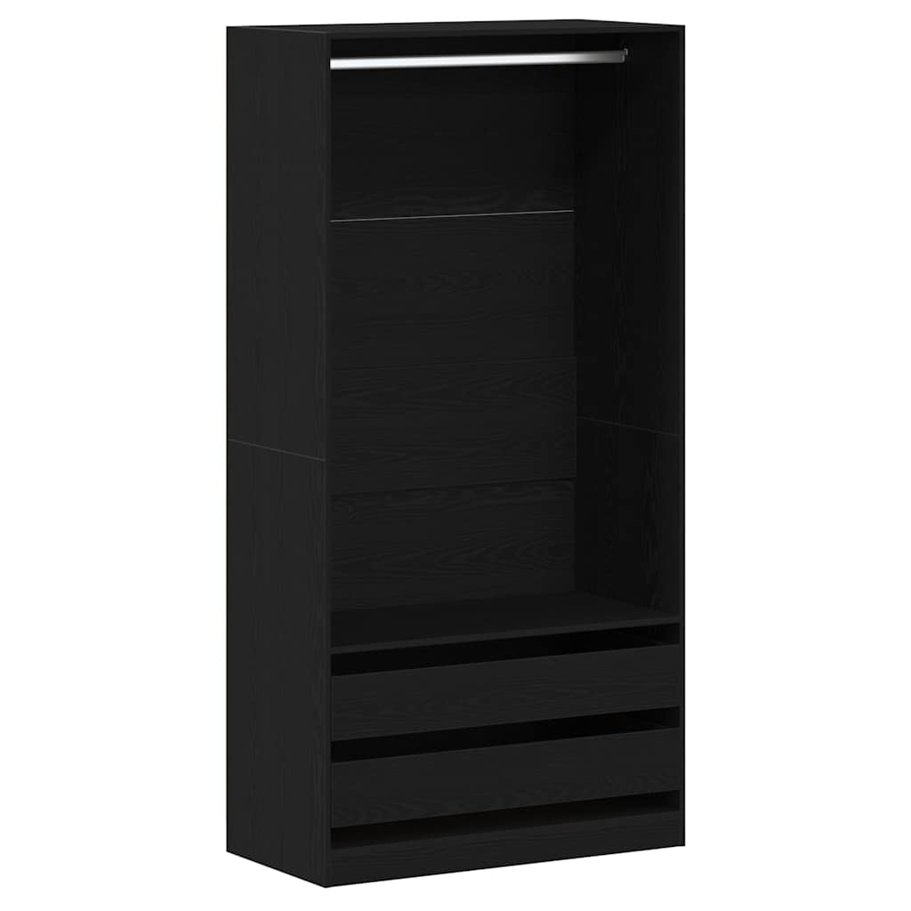 Wardrobe Black Oak 100 x 50 x 200 cm