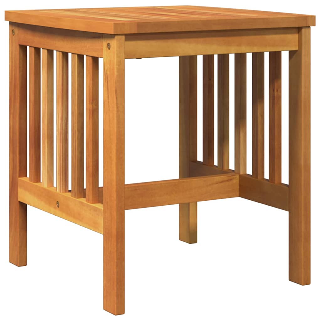 Side Table Oil Natural Solid Acacia Wood