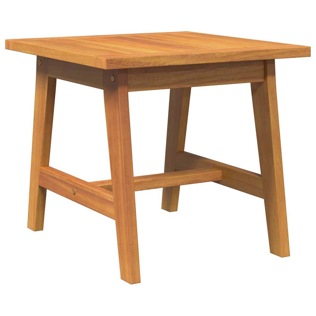 Side Table Oil Natural 45 x 45 x 40 cm Solid Acacia Wood