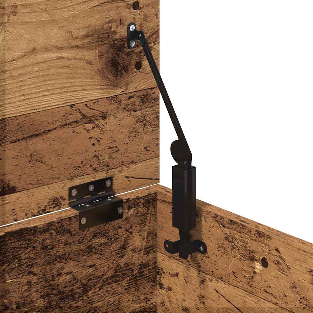 Storage Box Old wood 100 x 42 x 46 cm Engineered Wood