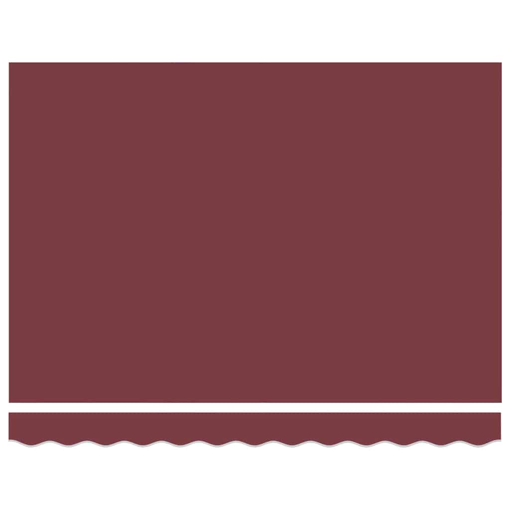 Awning Frame Burgundy 300 x 200 cm Polyester with PU coating