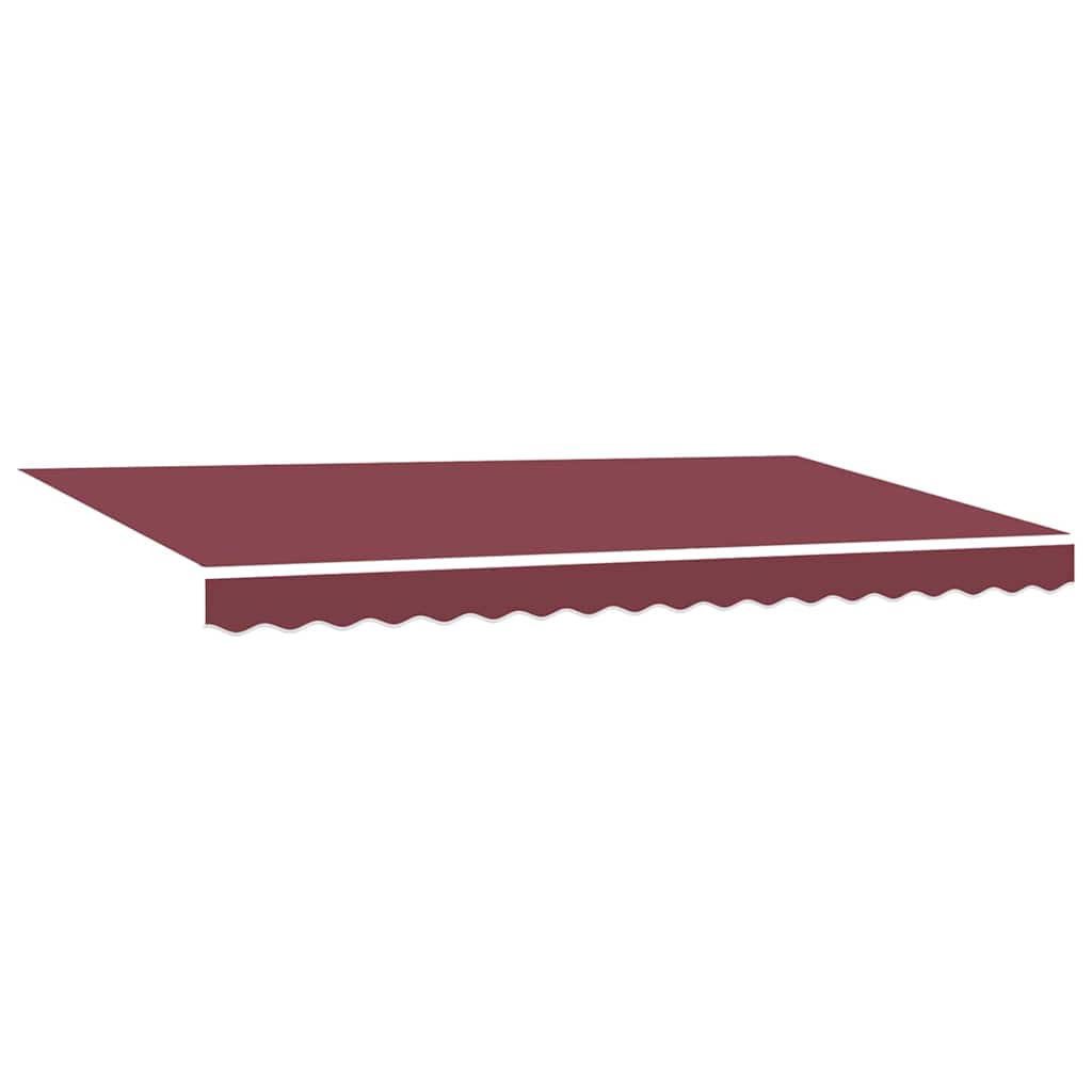Retractable Awning Burgundy 300 x 200 cm Fabric