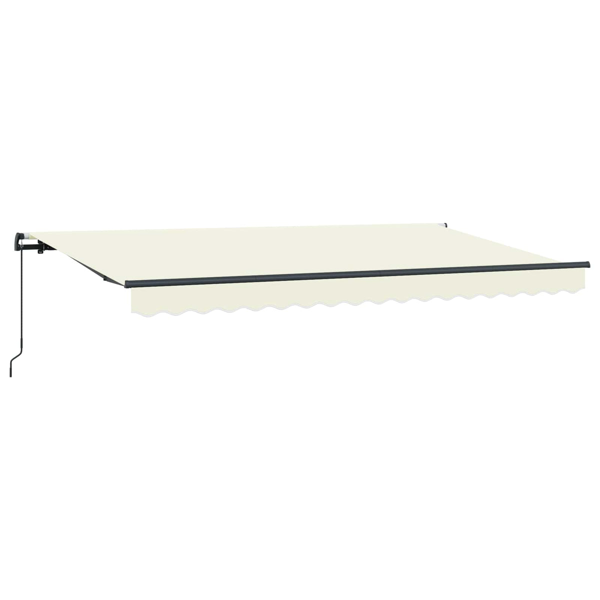 Manual Awning 3.5 x 2 m Cream 100% Polyester