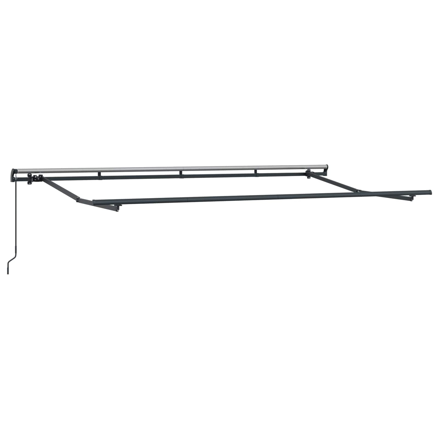Retractable Awning Burgundy 400 x 200 cm Fabric
