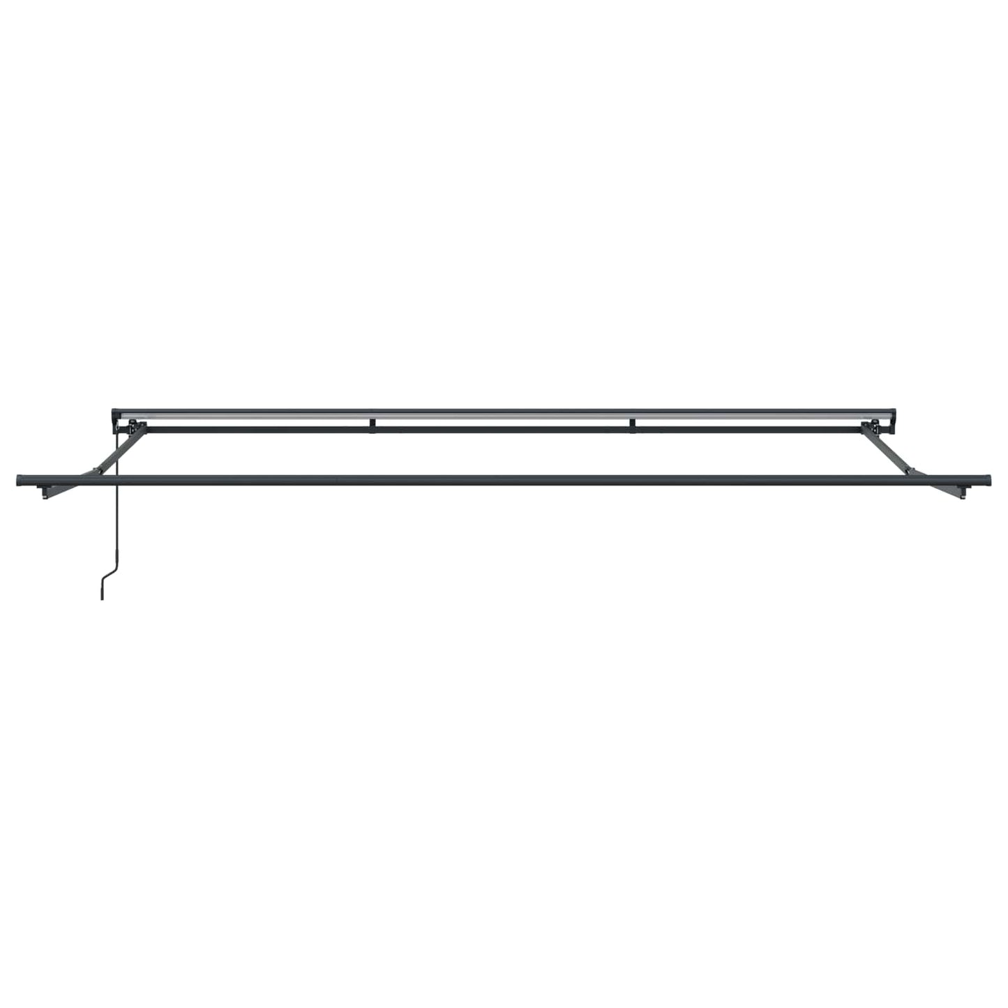 Retractable Awning Blue and White 400 x 300 cm