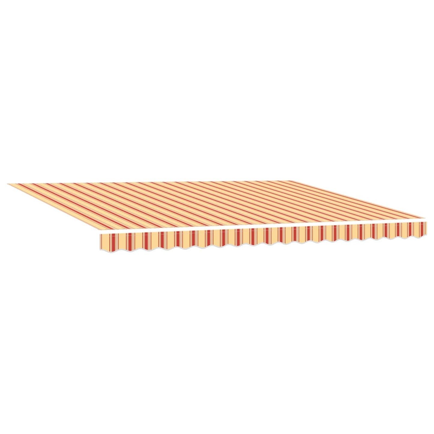 Retractable Awning Yellow and Orange 450 x 350 cm