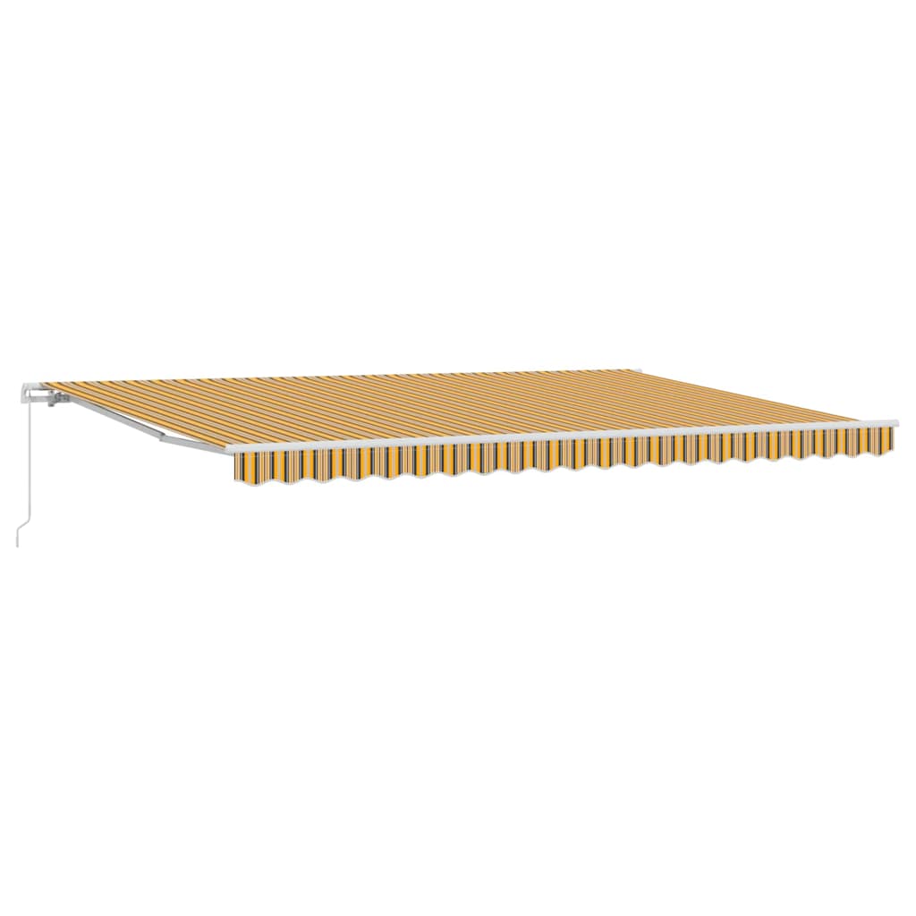 Retractable Awning Multicolour 500 x 300 x 165 cm