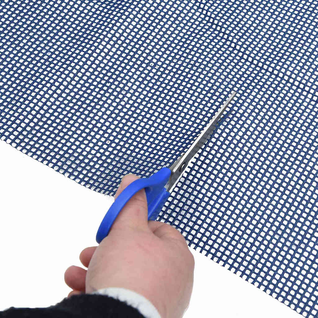 Tent Carpet Blue 250 x 250 cm Polyester