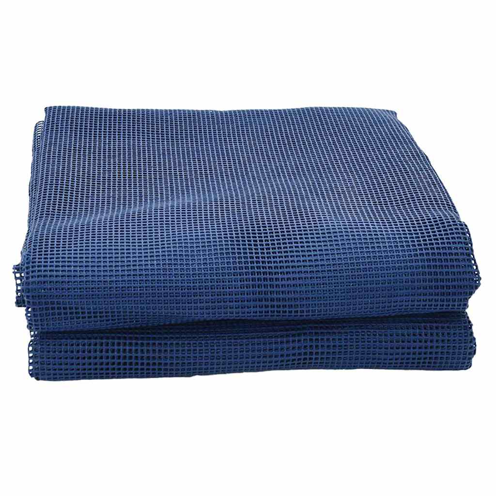Tent Carpet Blue 500 x 350 cm Polyester