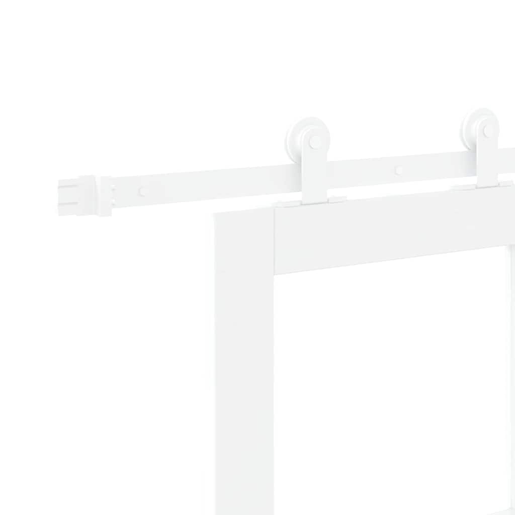 Sliding Door ORKDAL 61 x 198.5 cm Solid Pine Wood and Glass