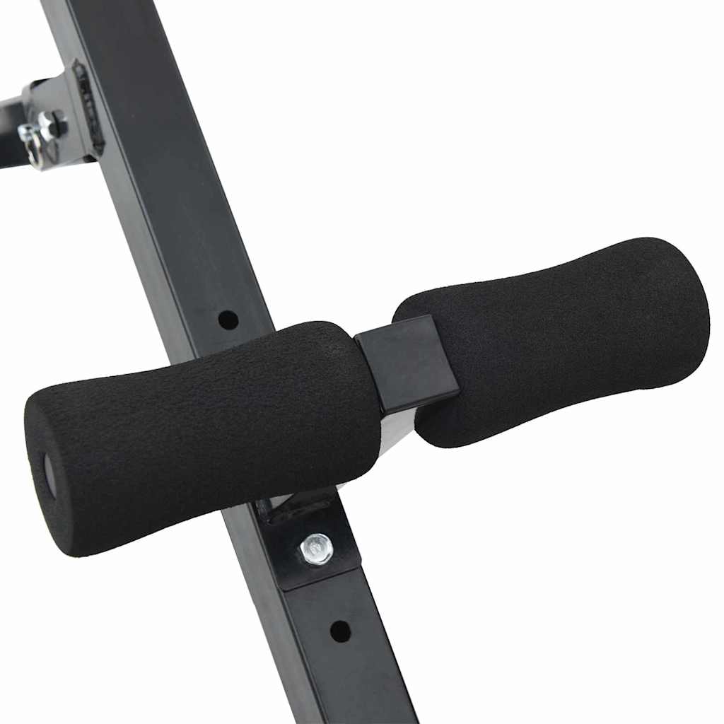 Hyperextension Bench Manual Black 100.5 x 70 x 78 cm