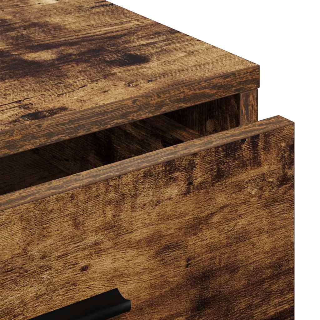 Sideboard Smoked oak 40 x 41 x 75 cm Engineered Wood