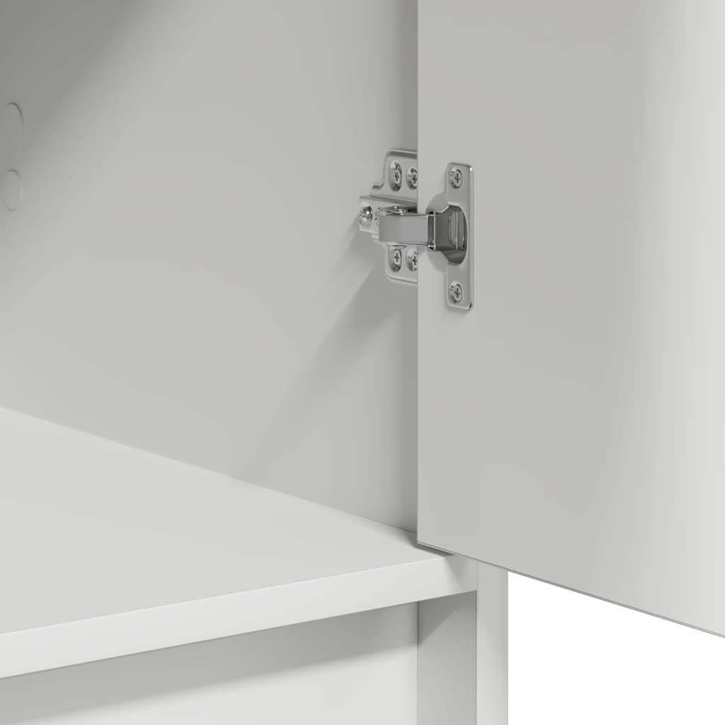 Sideboard White 40 x 40.5 x 75 cm Engineered Wood