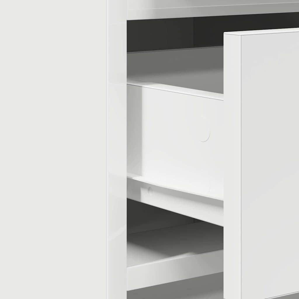 Sideboard White 40 x 40.5 x 75 cm Engineered Wood