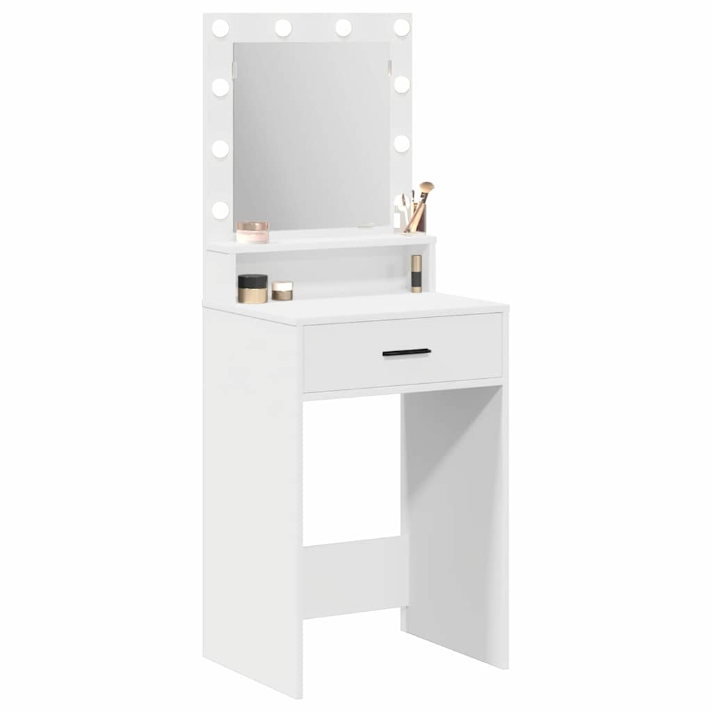 Dressing Table White 50 x 41 x 135 cm Engineered Wood