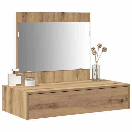 Dressing Table Brown 83 x 40 x 70 cm Engineered Wood