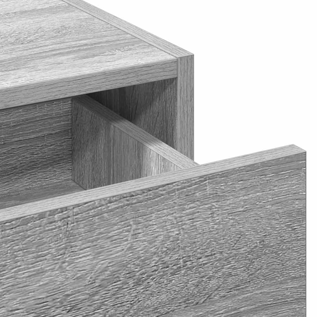 Dressing Table Grey 60 x 40 x 70 cm Engineered Wood