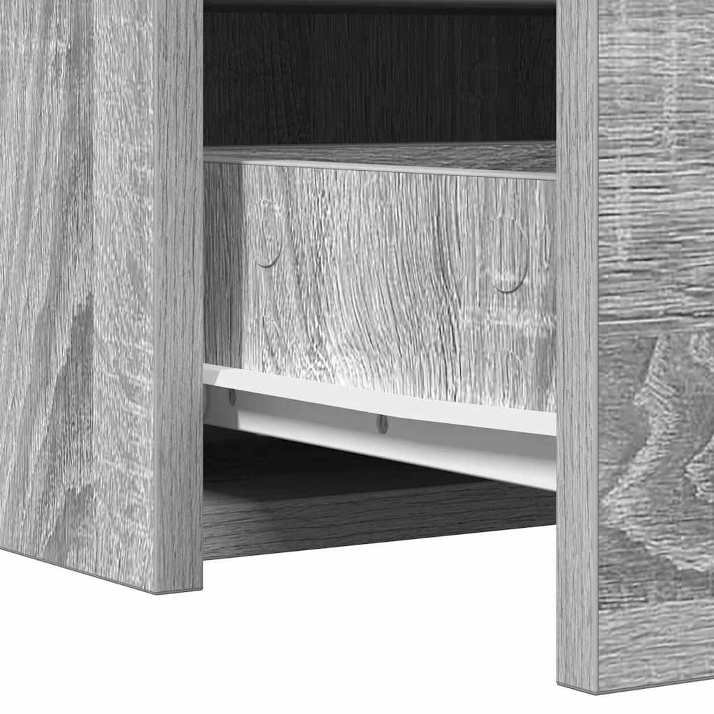 Dressing Table Grey 60 x 40 x 70 cm Engineered Wood