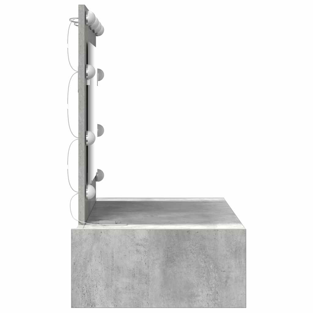 Dressing Table Grey 83 x 40 x 70 cm Engineered Wood