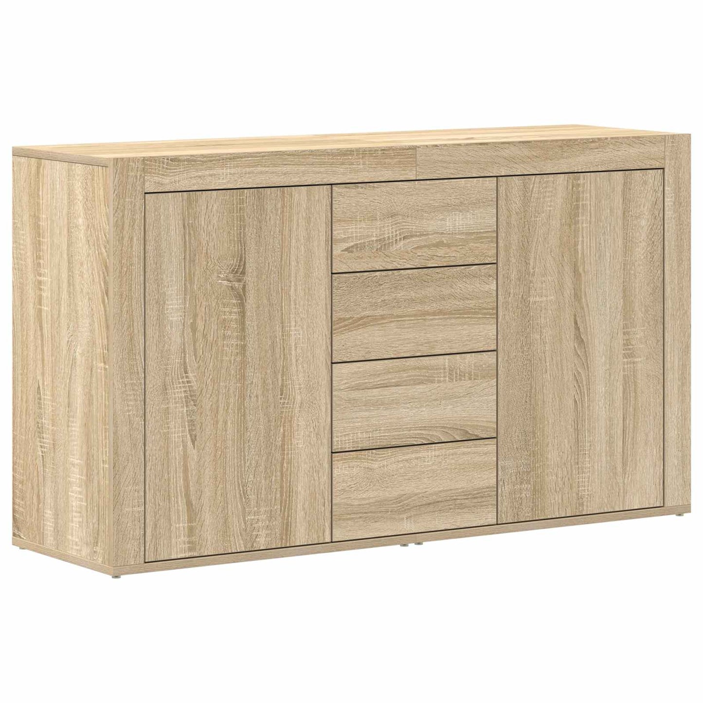 Sideboard Sonoma Oak 120 x 36 x 69 cm Engineered Wood