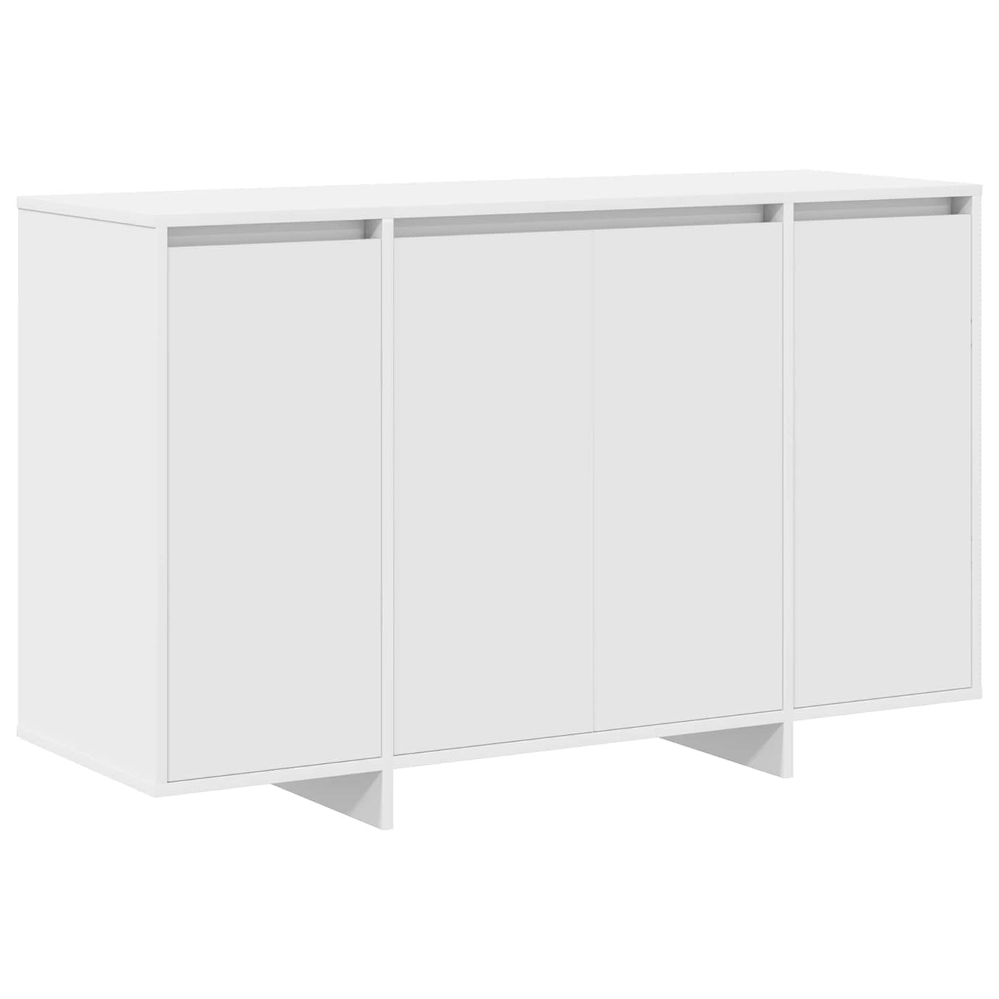 Sideboard White 120 x 41 x 75 cm Engineered Wood