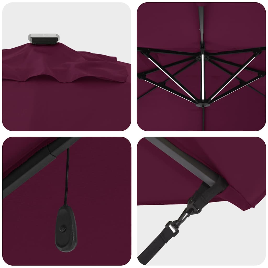 Umbrella 352 x 251 x 265 cm Polyester and Aluminium