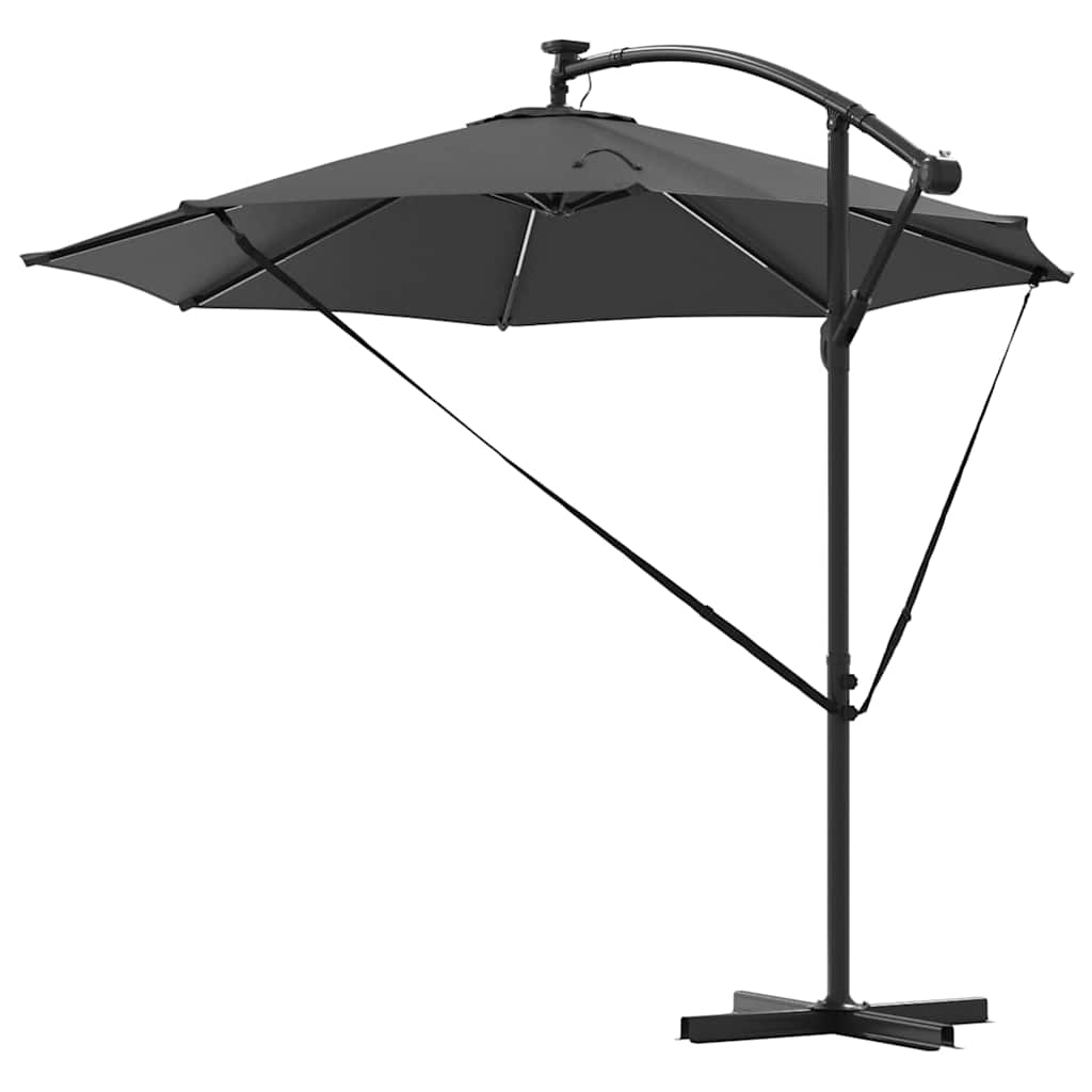 Umbrella 294 x 294 x 248 cm Polyester and Aluminium Anthracite