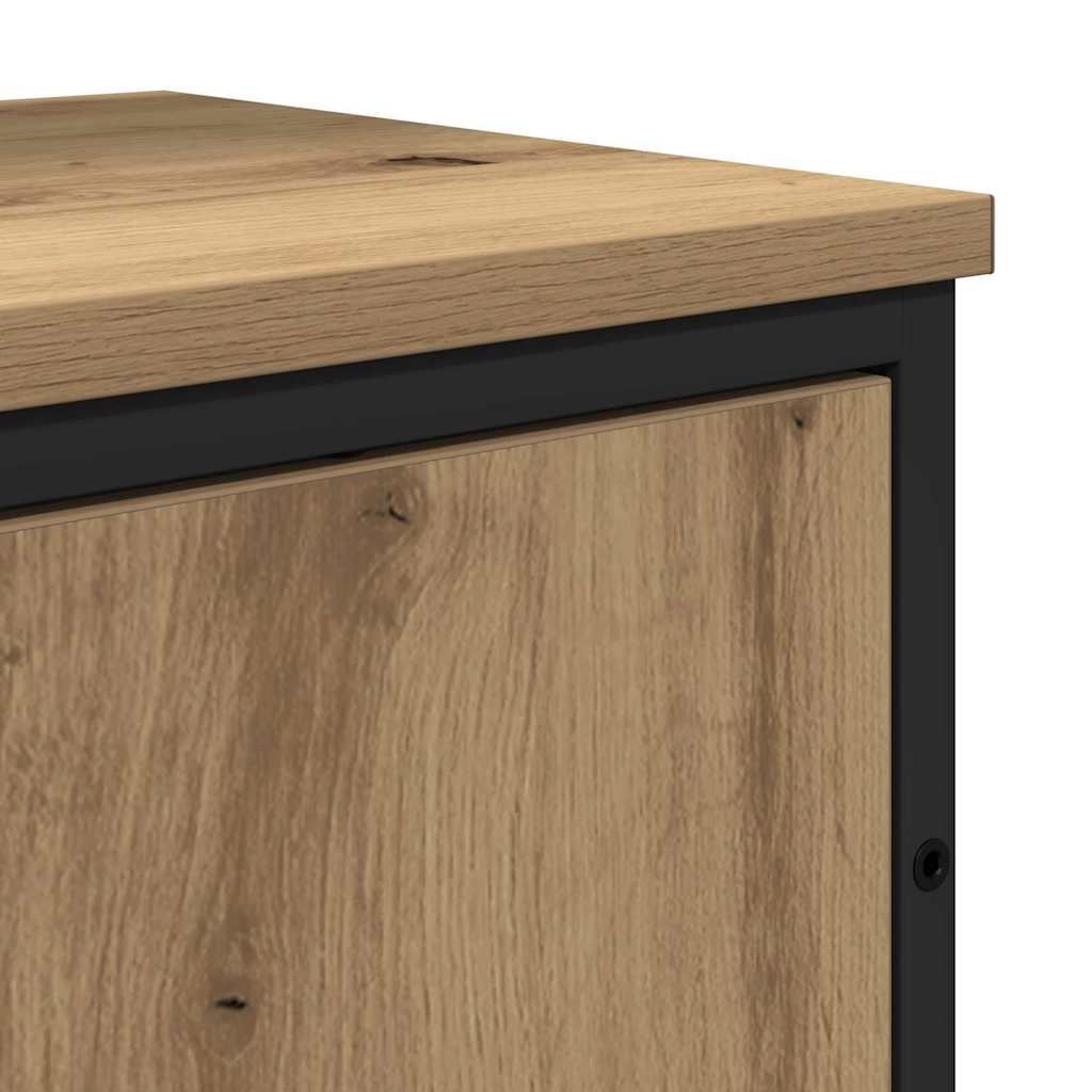 Bathroom Furniture Set 2 pcs Brown Engineered wood