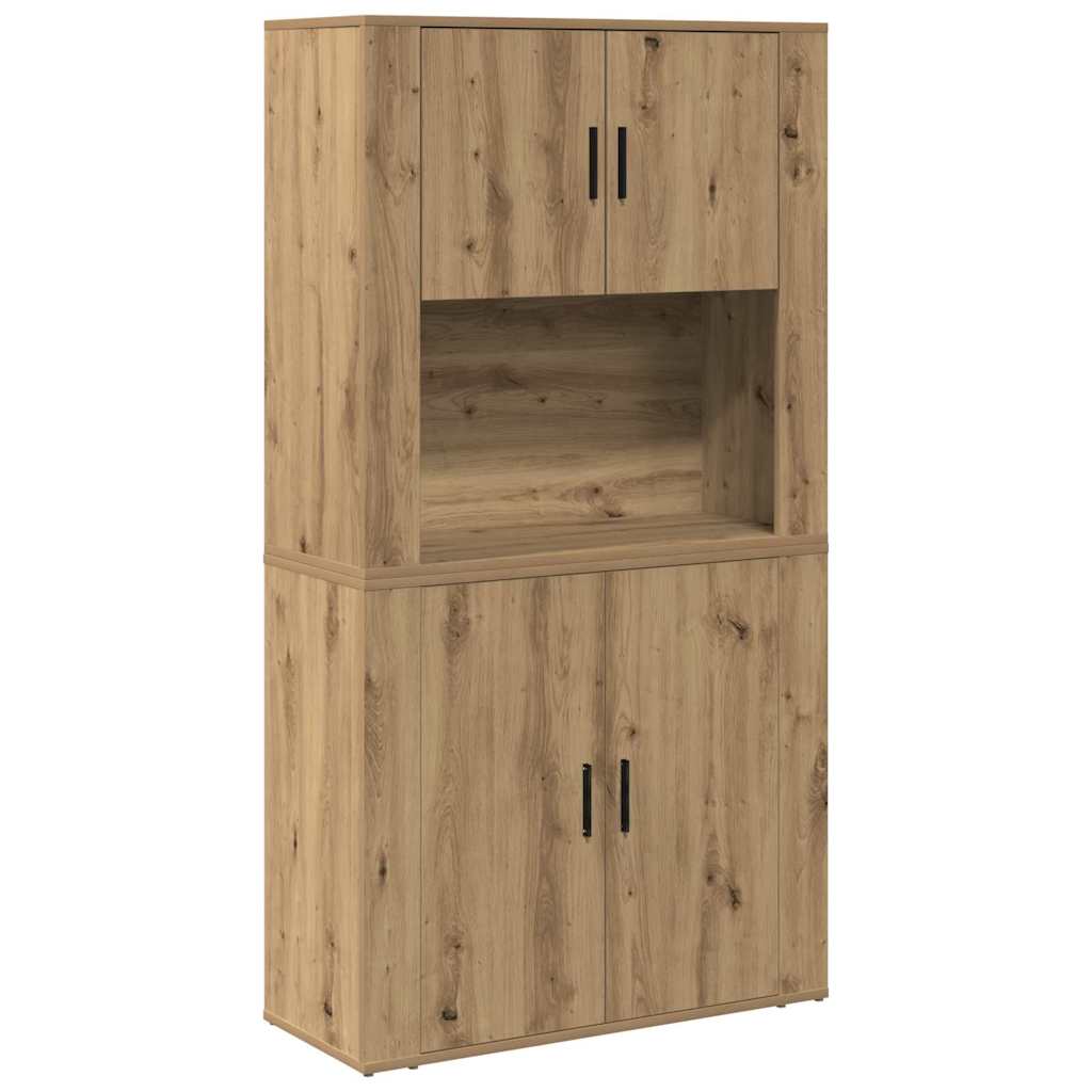 Highboard Artisan Oak 80 x 33 x 150 cm Engineered Wood