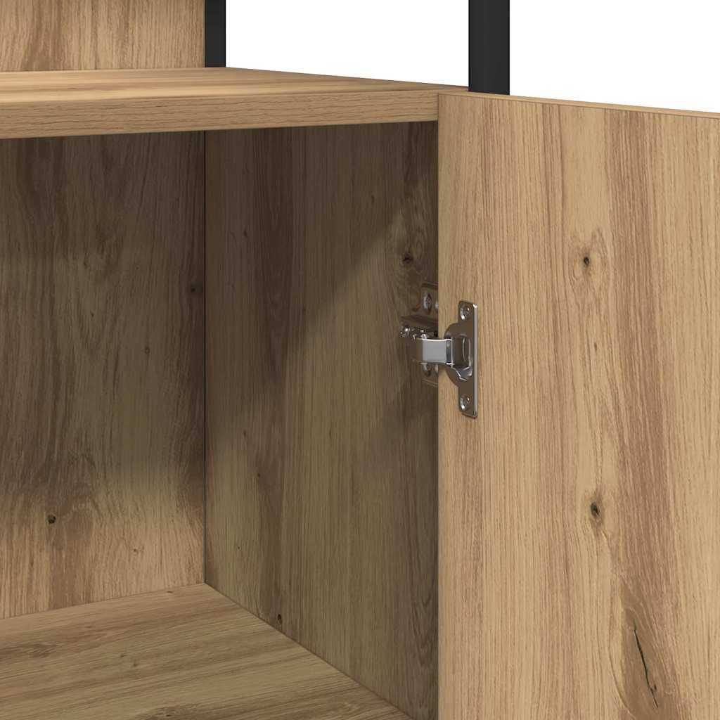 Bathroom Furniture Set 3 pcs Brown Engineered wood
