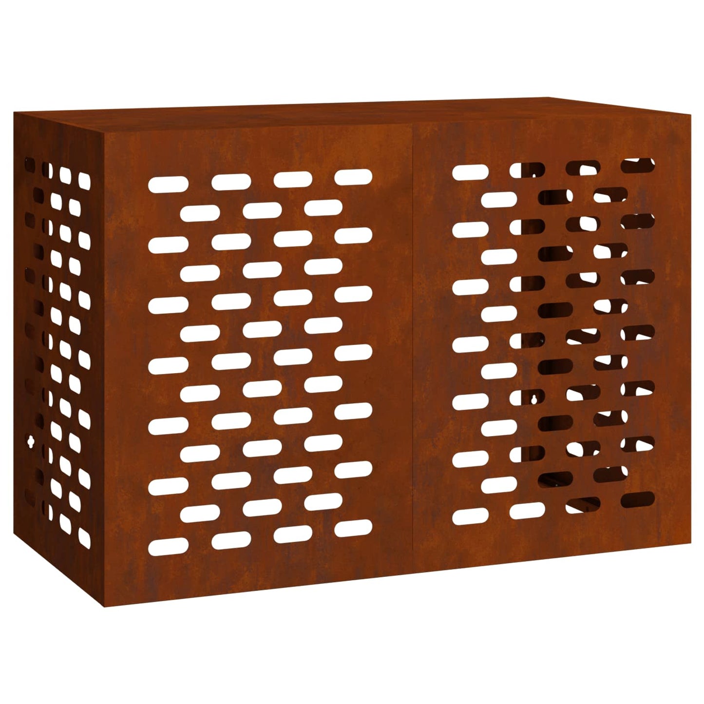 Air Conditioner Cover Rusty 100 x 50 x 70 cm Galvanised Steel