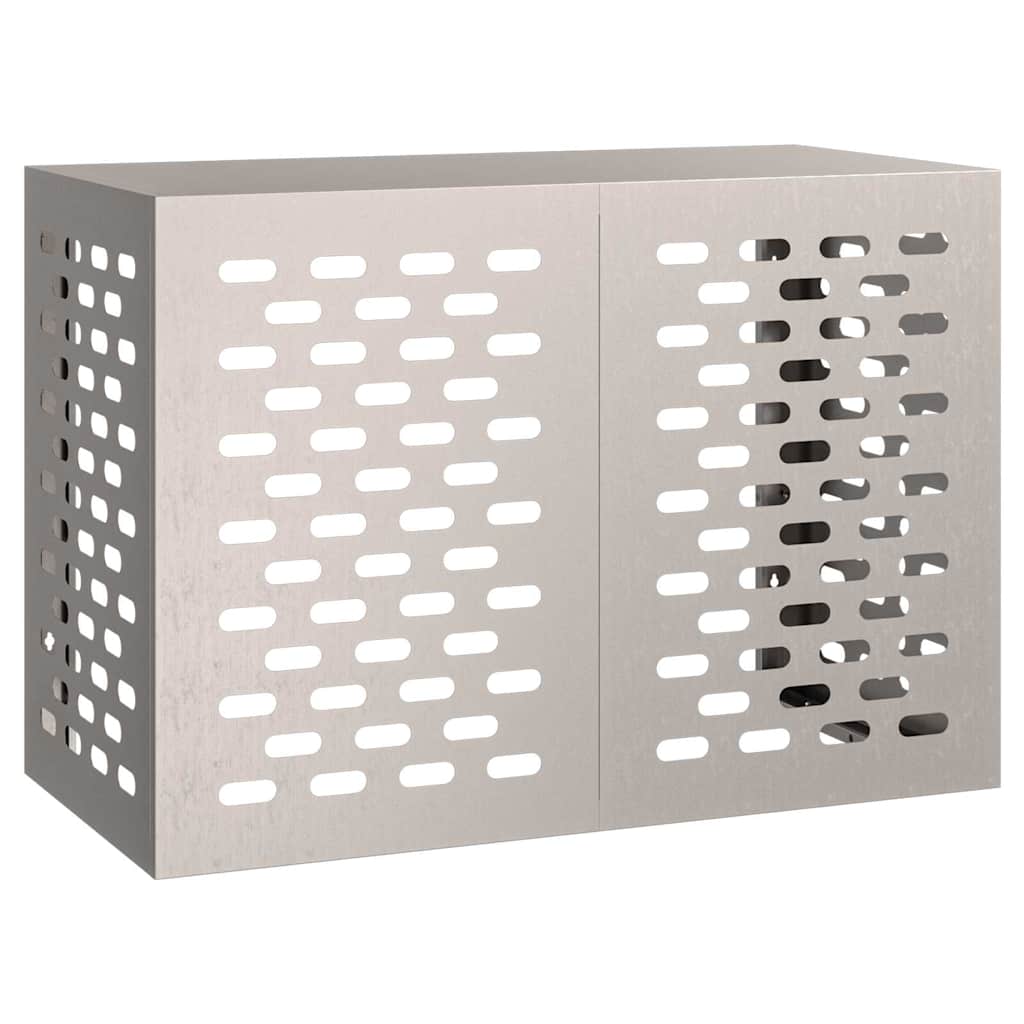 Air Conditioner Cover Rusty 100 x 50 x 70 cm Galvanised Steel