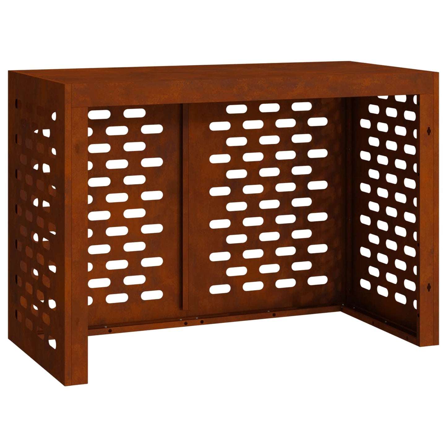 Air Conditioner Cover Rusty 100 x 50 x 70 cm Galvanised Steel