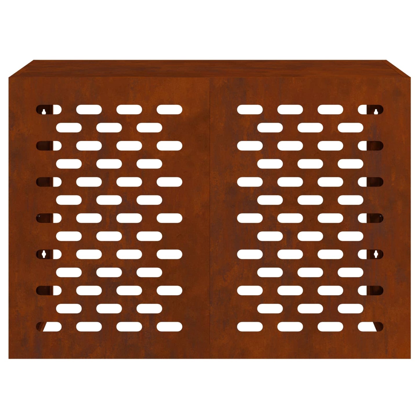 Air Conditioner Cover Rusty 100 x 50 x 70 cm Galvanised Steel