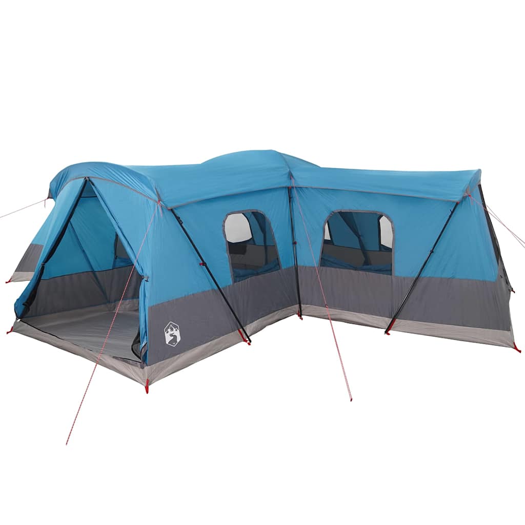 Tent 16-Person 16-Person Blue 185T Polyester with PU Coating