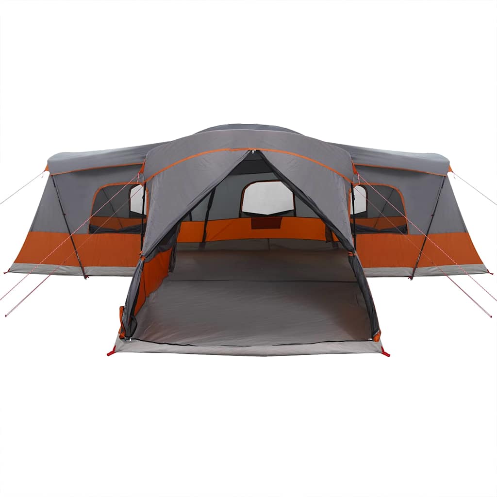 Tent 16-Person 16-Person Grey and Orange