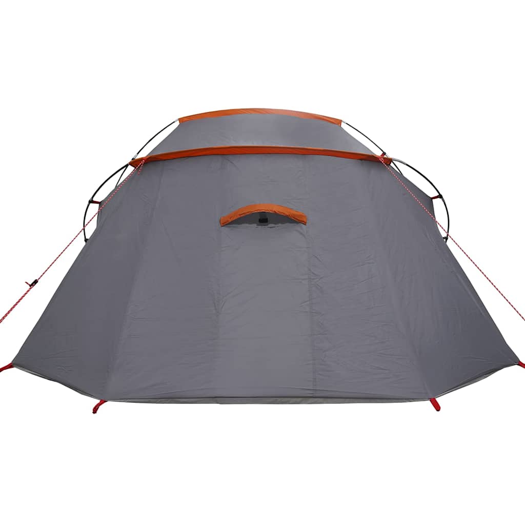 Tunnel Tent 3-Person 3-Person Grey and Orange