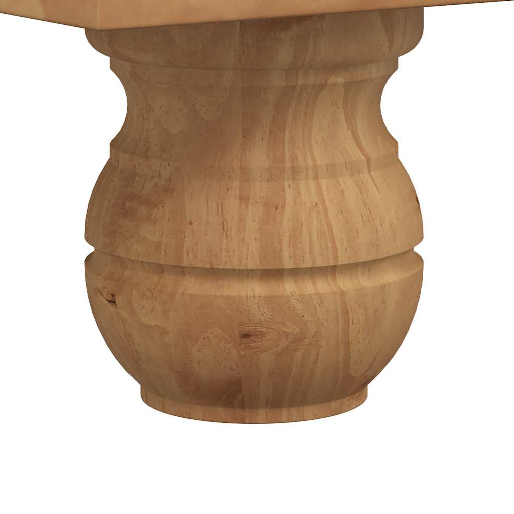 Storage Bench ASKIM White 100 x 39 x 62 cm Solid Pine Wood