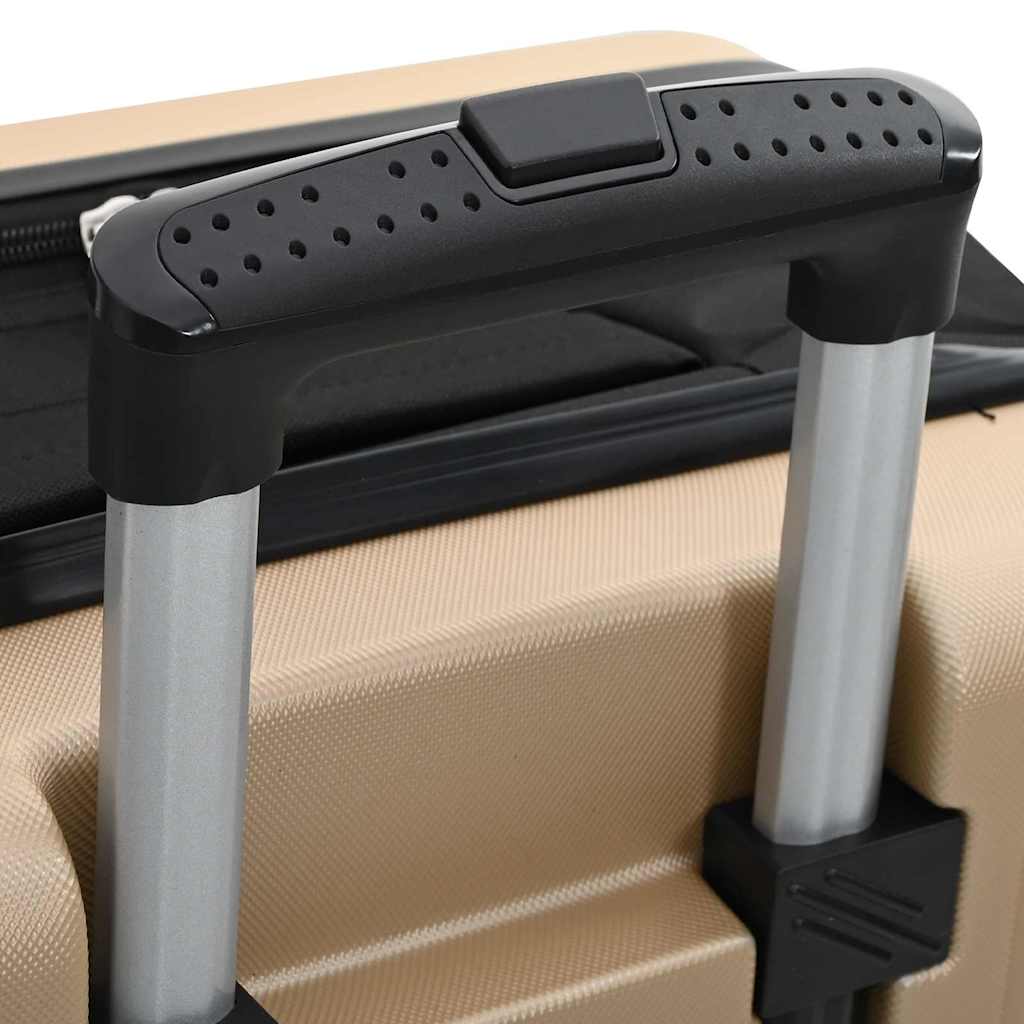 Suitcase Folding Champagne 50 x 30 x 76 cm ABS Plastic