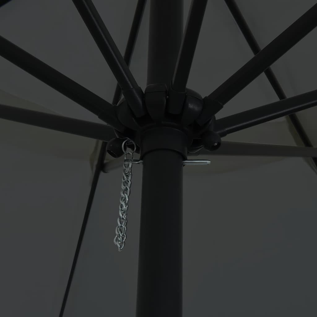 Garden Parasol Anthracite 394 x 394 x 248 cm