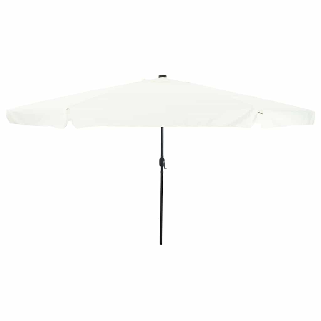 Garden Parasol 395 x 395 x 245 cm Polyester Round