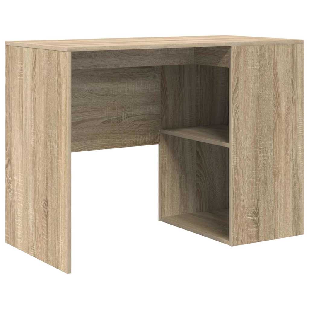 Corner Desk with Drawer with Shelf Sonoma Oak 102 x 88 x 75 cm