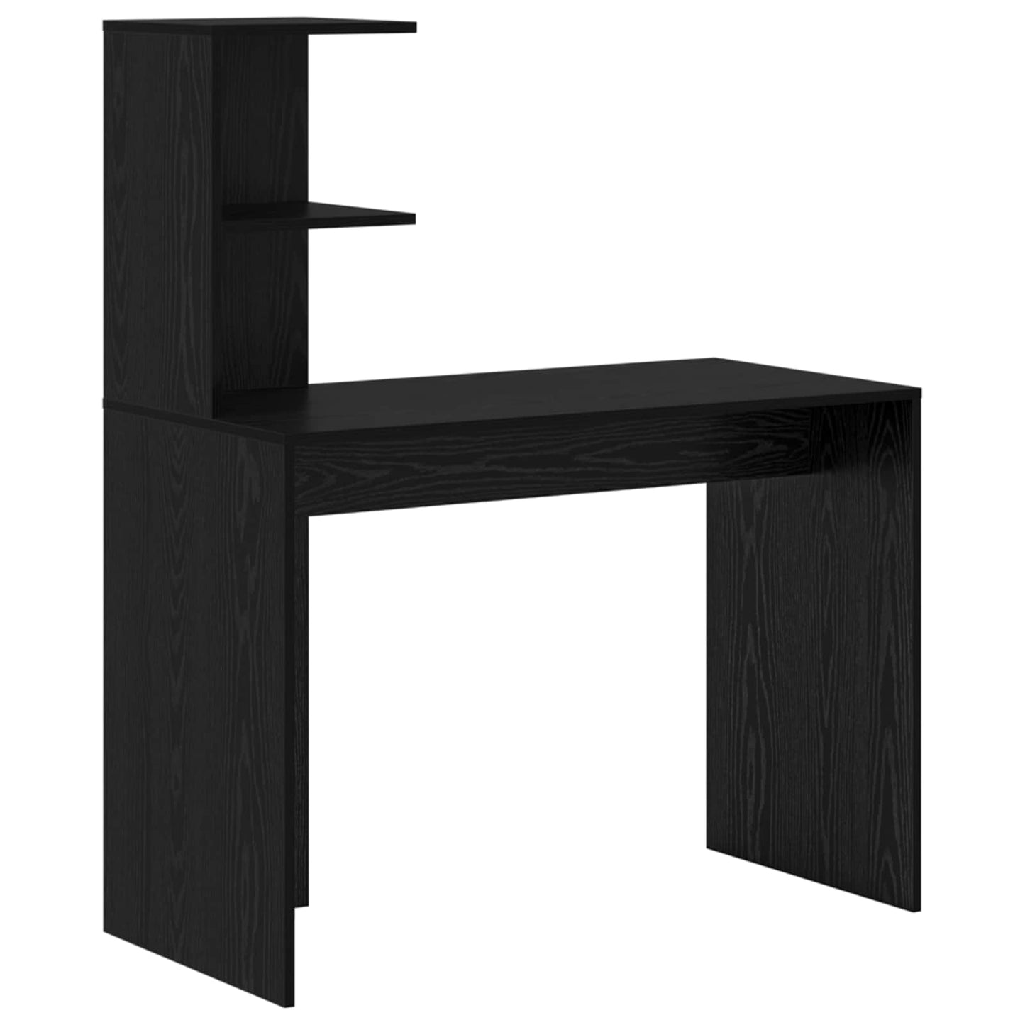 Desk Black Oak 133.5 x 50 x 124 cm 2 pcs