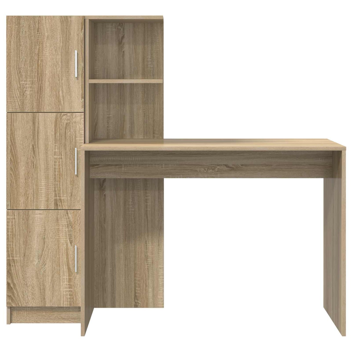 Desk Sonoma Oak 133.5 x 50 x 124 cm 2 pcs