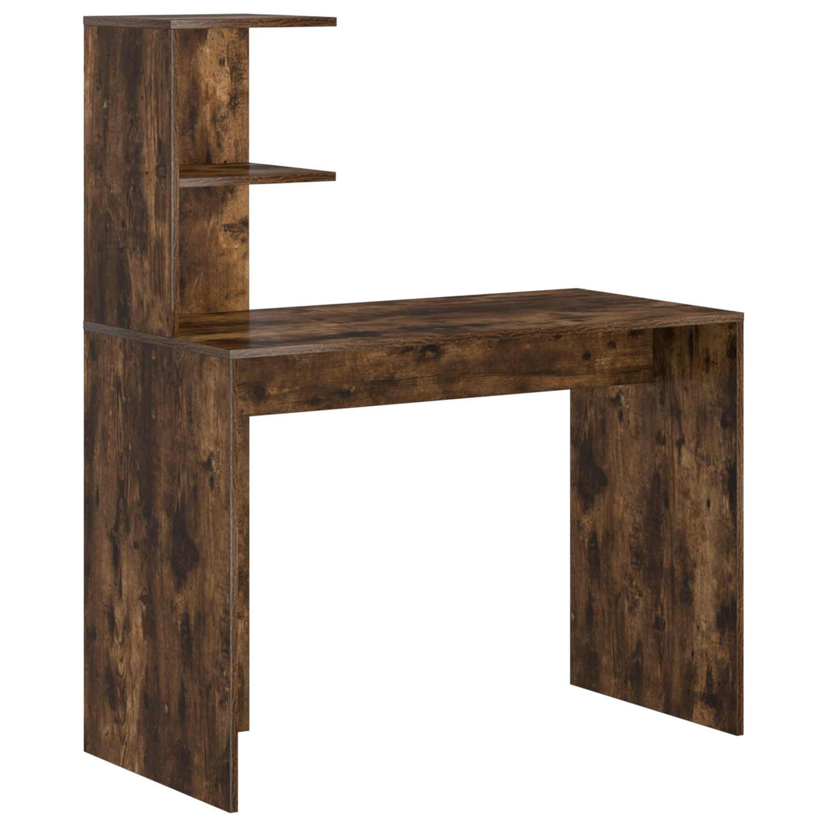 Desk Smoked Oak 133.5 x 50 x 124 cm 2 pcs